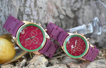 Modern Couple Watch Set – Stylish Matching Design with a Premium Look for Every Dress