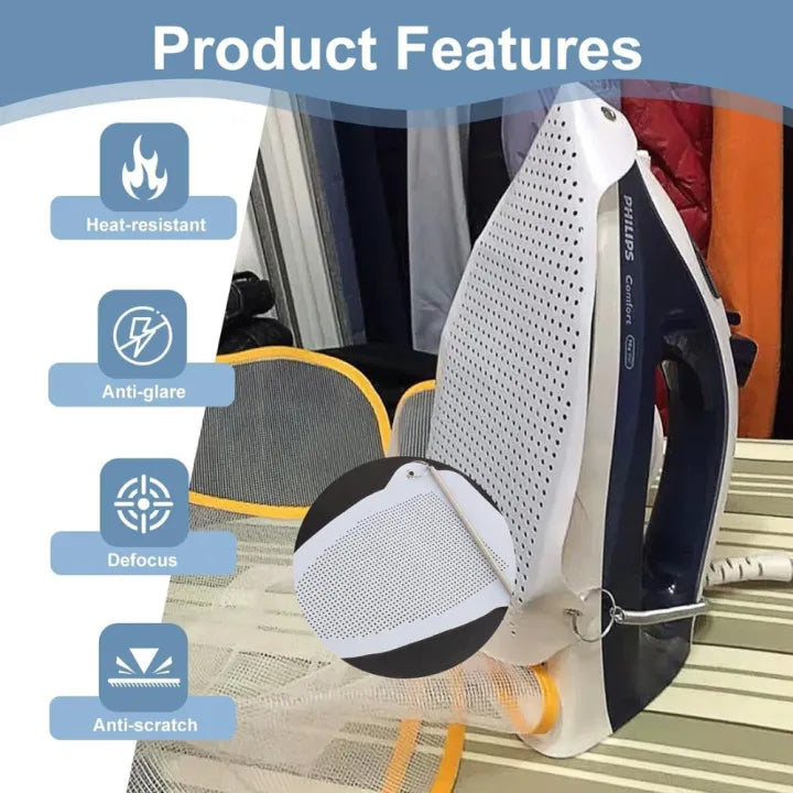 Teflon Iron Cover Protector Ironing Accessories Iron Plate Cover - Protects Fabrics Silk Cloth Garment