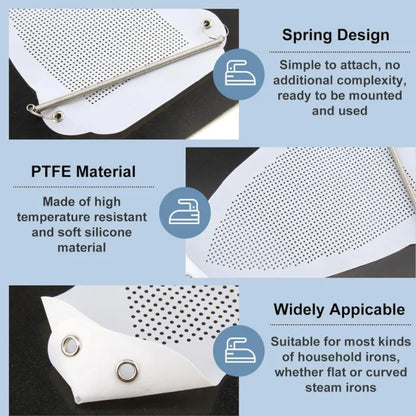 Teflon Iron Cover Protector Ironing Accessories Iron Plate Cover - Protects Fabrics Silk Cloth Garment