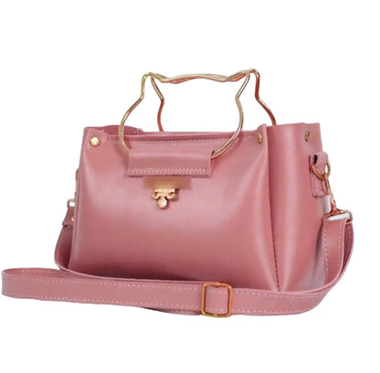 Top Trending Cat Handle Shoulder Bags, Crossbody Bags With Beautiful Tie and Buckle, Latest Design Hand Bags, For All Beautiful Girls & Women